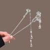 Elegant Ancient-Style Flower Hairpin - Modern High-End Chinese Hanfu Hair Accessory.
