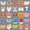 50 Gloves Graffiti Stickers Cartoon Cute Winter Fresh Gum Decorative Water Cup Creative Mobile Phone Case Stickers