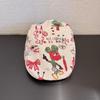 Beret Doodle Stylish With Sun Protection And Airy Fabric For Spring Summer Wear