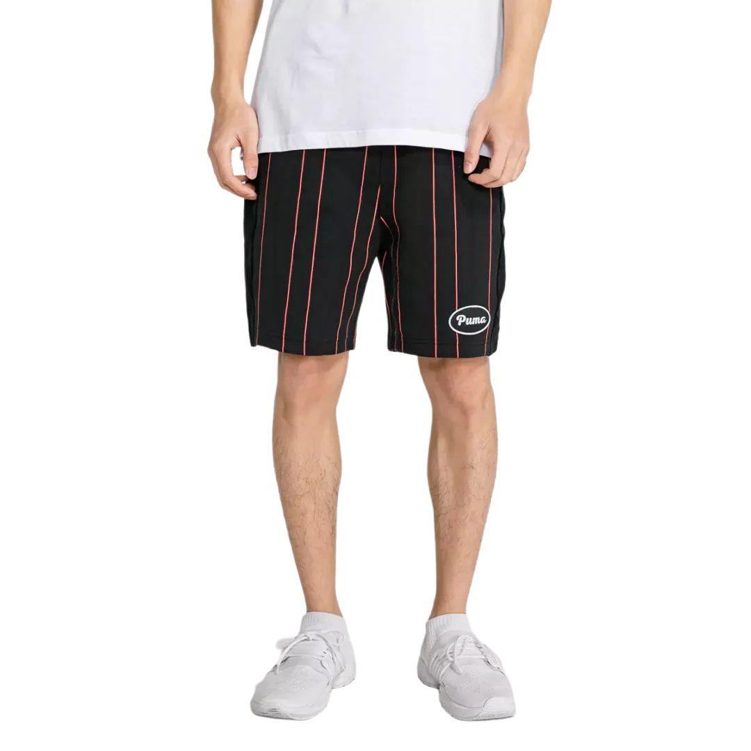 Puma Striped Breathable Comfortable Sports Shorts Men shorts 579993-01 XS