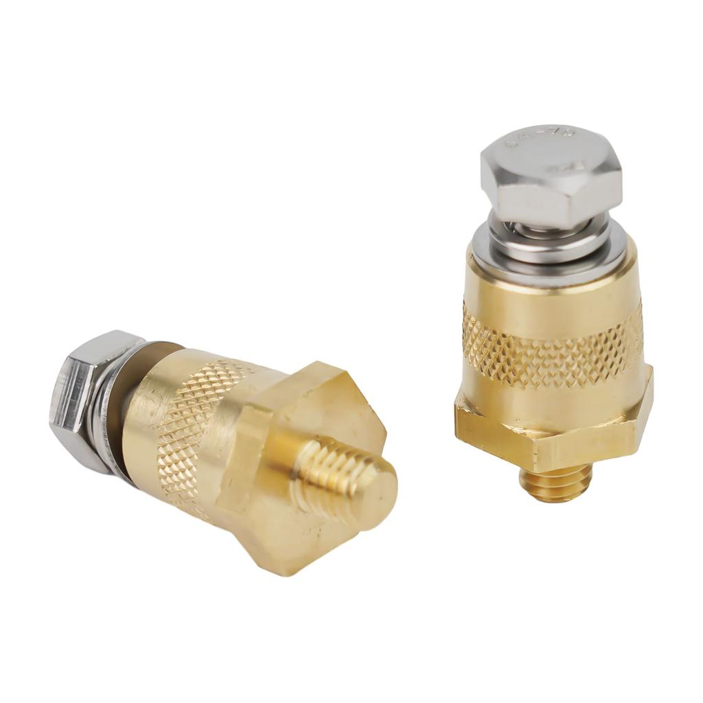 Car Spare Parts High Quality Terminal Connectors Terminal Connectors M8 Battery Pole Adapter With Stainless Screws Car Battery