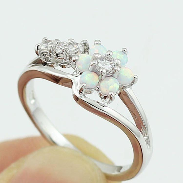 Chenrui Opal Ring - European & American Fashion Jewelry