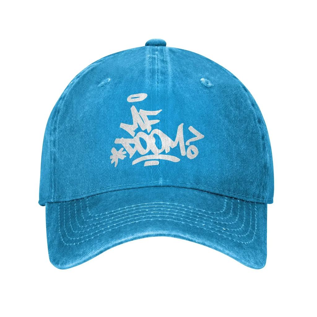 MF DOOMS Trucker Hat Accessories For Unisex Baseball Cap Vintage Headwear Sun Caps Adjustable