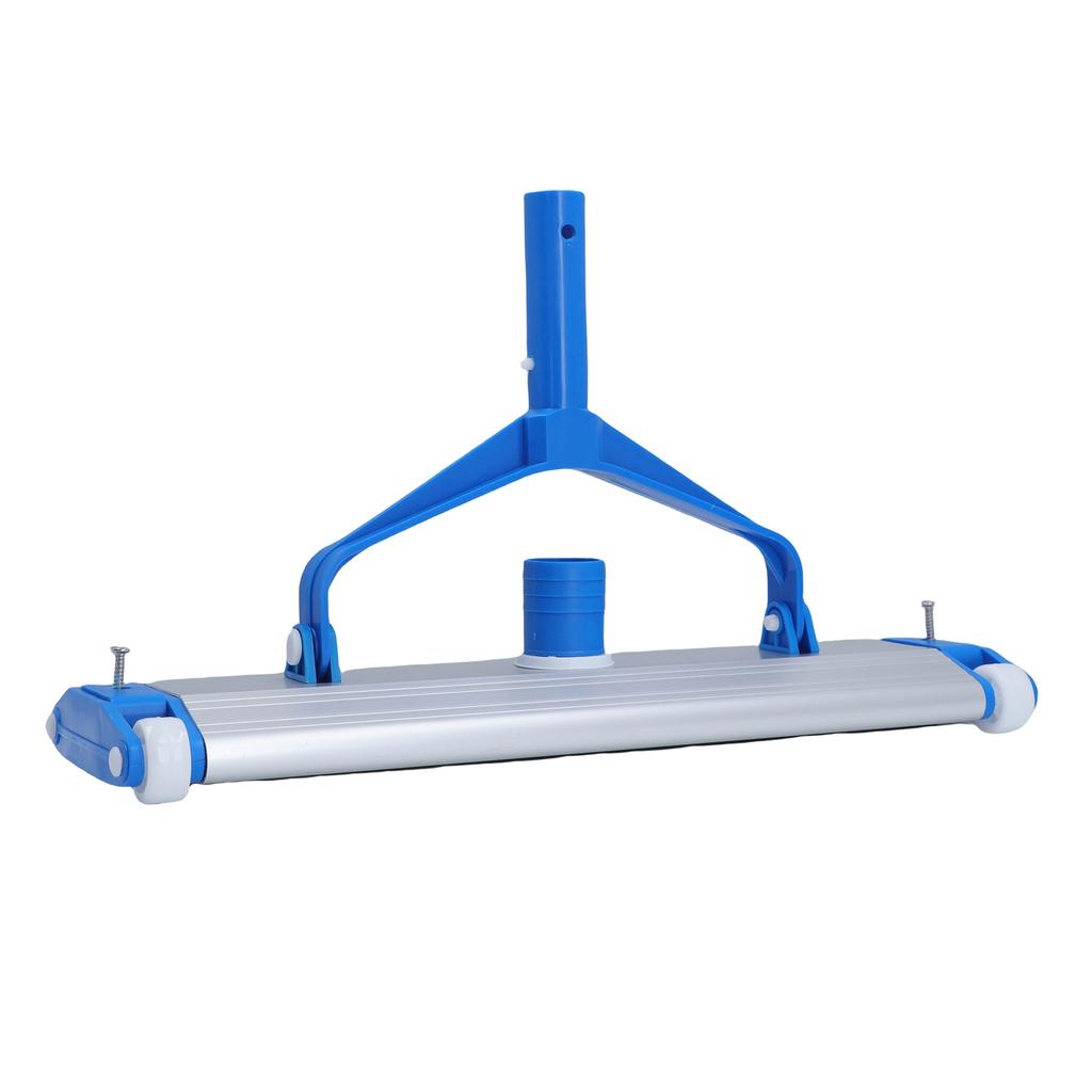 Swimming Pool Vacuum Head 45cm Width Heavy Duty Aluminum Base Pool Vacuum Head Attachment with Brush