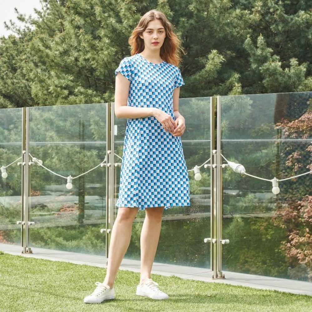 

Lipbbam Creora Difree Artwork Pattern Midi Dress Ldm50db01 FREE/LDM50DB01