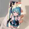 AD73 Hatsune Miku Vocaloid Clear Case for Samsung A04 A14 A23 A34 A54 M23 M33 M52 M53 Realme 10 9 C30S C35 C55 VIVO Y02 Y21 Y33S Y51 X80 V25 Cover
