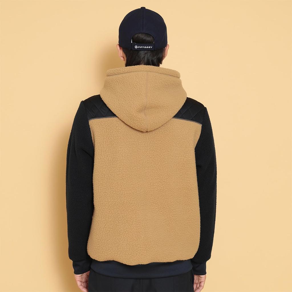 Sweatshirt Hoodie Golf C24217111 [Callaway] Men's (Sherpa Fleece) / / 1040_Beige