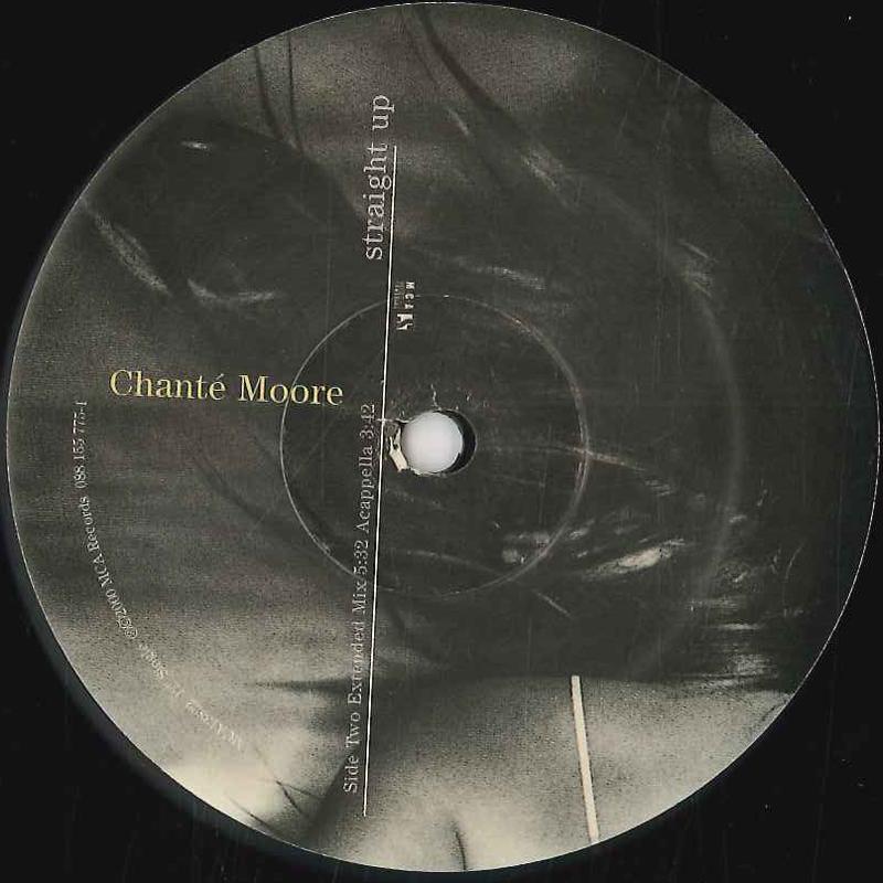 

12inch Record CHANT MOORE - Straight Up MCA13821 MCA Records 2000 US Soul/Funk Used