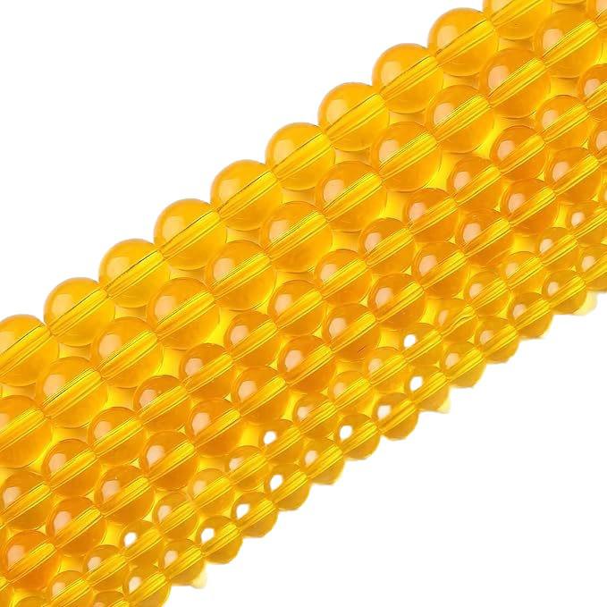 10mm Glass Crystal Imitation Jade Round Beads - DIY Jewelry Spacer Beads for Handmade Accessories