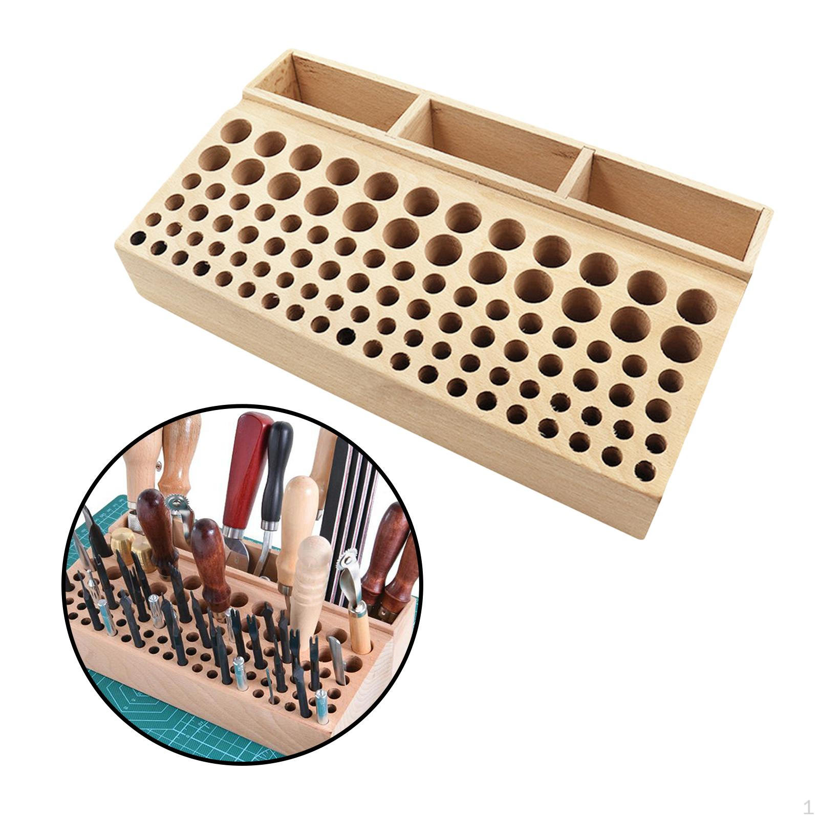 

Полка для инструментов для рукоделия Punch Craft 46/98 Подставка-держатель для кожевенного ремесла 98 Holes