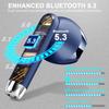 Bluetooth Wireless Earbuds Hottest Bluetooth Earphones with 42 Hours of Bluetooth Automatic IPX7 ENC Noise Sound Fast LED Compact and Compatible with