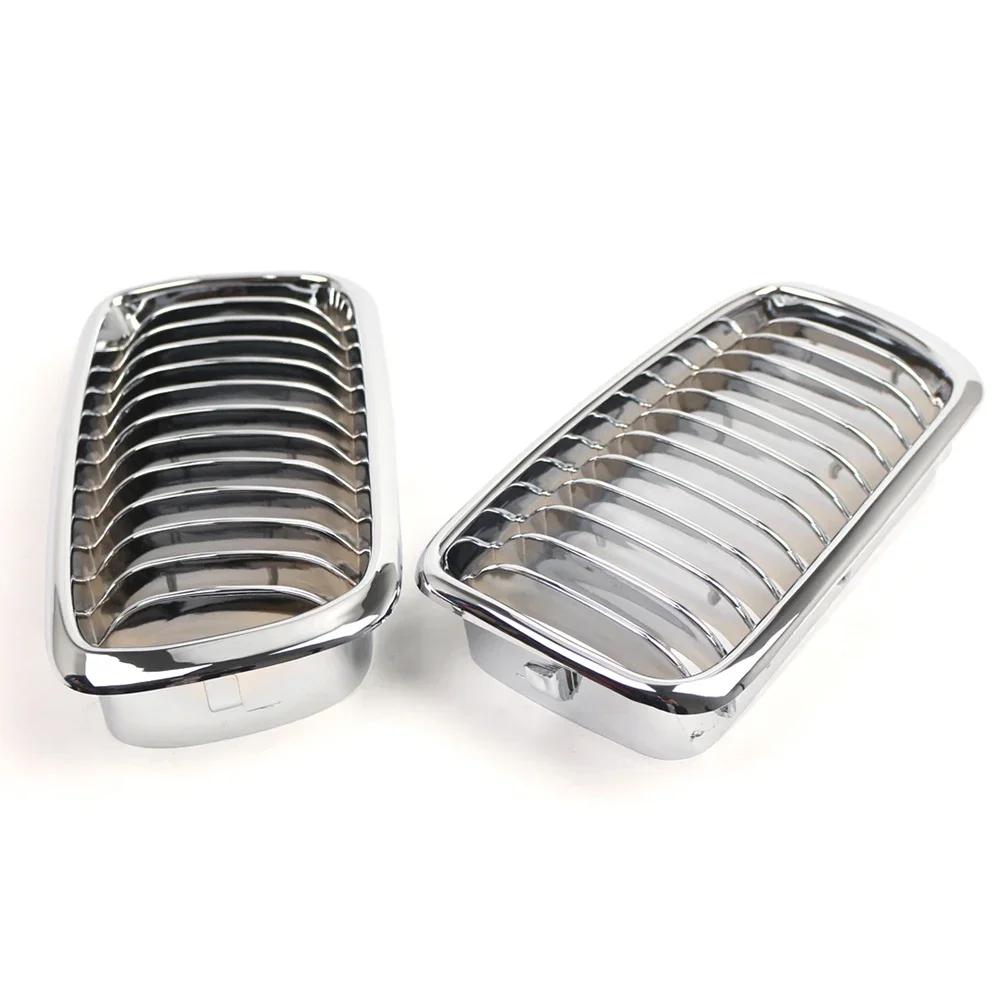 2X 51138125811 51138125812 51138231593 FOR BMW 7SERIES E38 1994-1998 CAR FRONT BUMPER UPPER RADIATOR GRILLES L+R Exterior Part