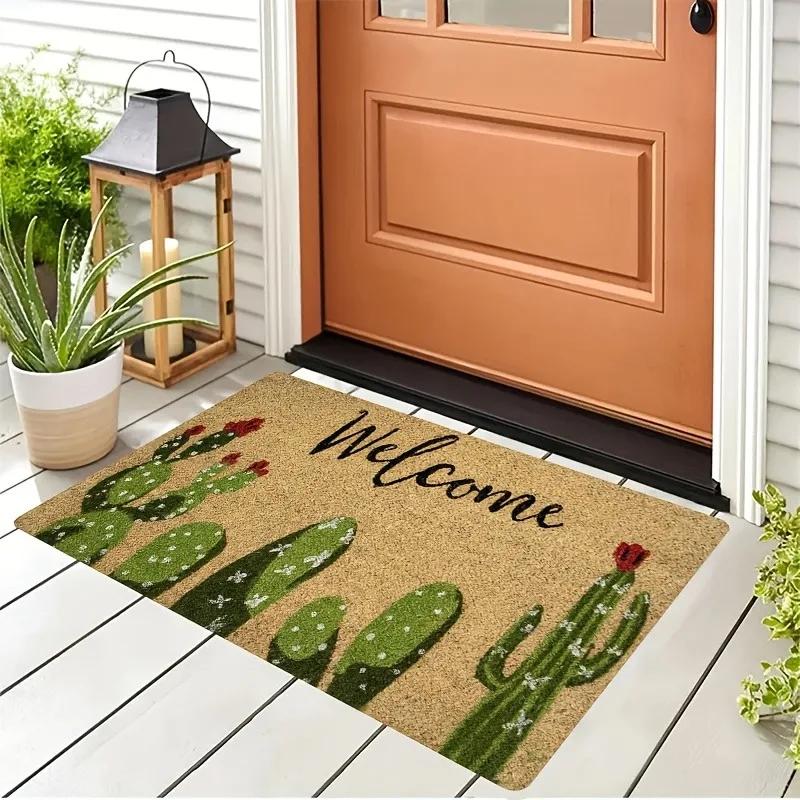 1PC Pumpkin pattern Door Mats Kitchen Rugs Non-Slip Pop arts design Living room Rugs Bath Mat Carpet for Home Sink Laundry Decor