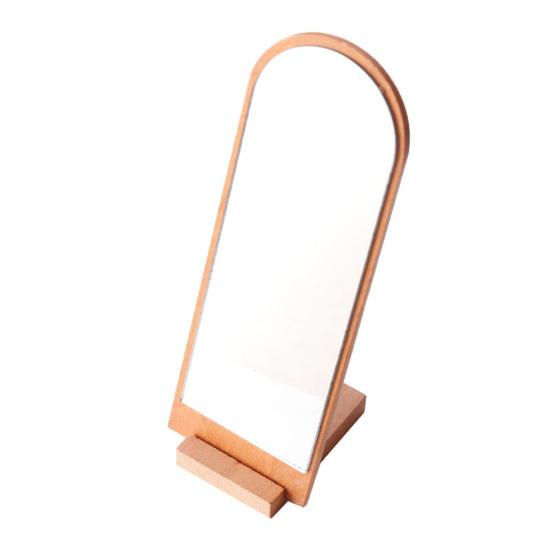 

Мини напольное зеркало 1:Миниатюрное зеркало в полный рост в масштабе 1/12, аксессуары для кукольного домика, крошечное напольное зеркало для переодевания для кукольного домика, DIY-крафт, спальня A