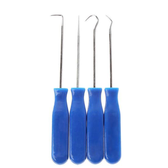 4Pcs Portable Pick & Hook Car Oil Seal O-Ring Gasket Puller Remover Tool