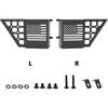 Door Pockets Storage Compatible With 2007-2018 Jeep Wrangler JK JKU 4 Door Metal Side Ert Organizer Box Replace Sagging Net