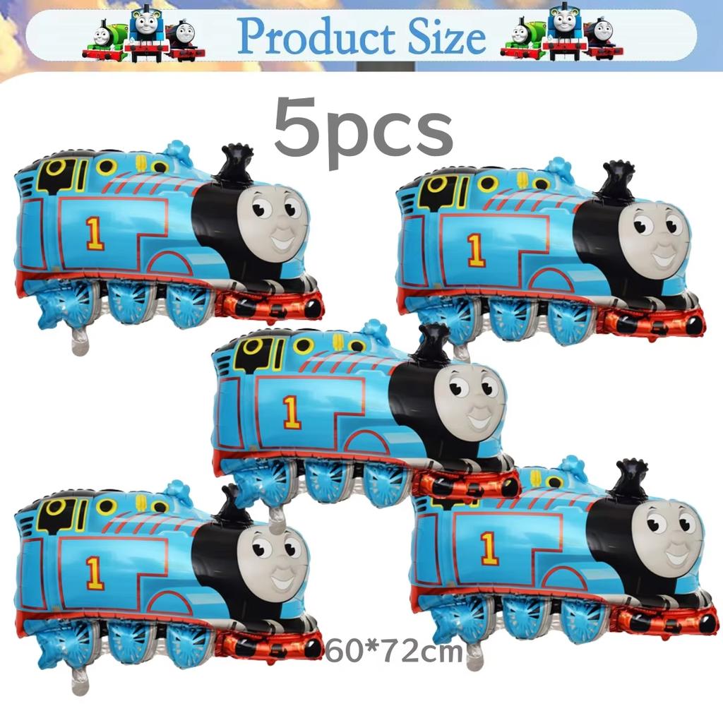 Thomas Trains Theme Party Decorations Thomas Friend Plates Cups Backdrop Balloons Kids Birthday Party Supplies Baby Shower Gifts