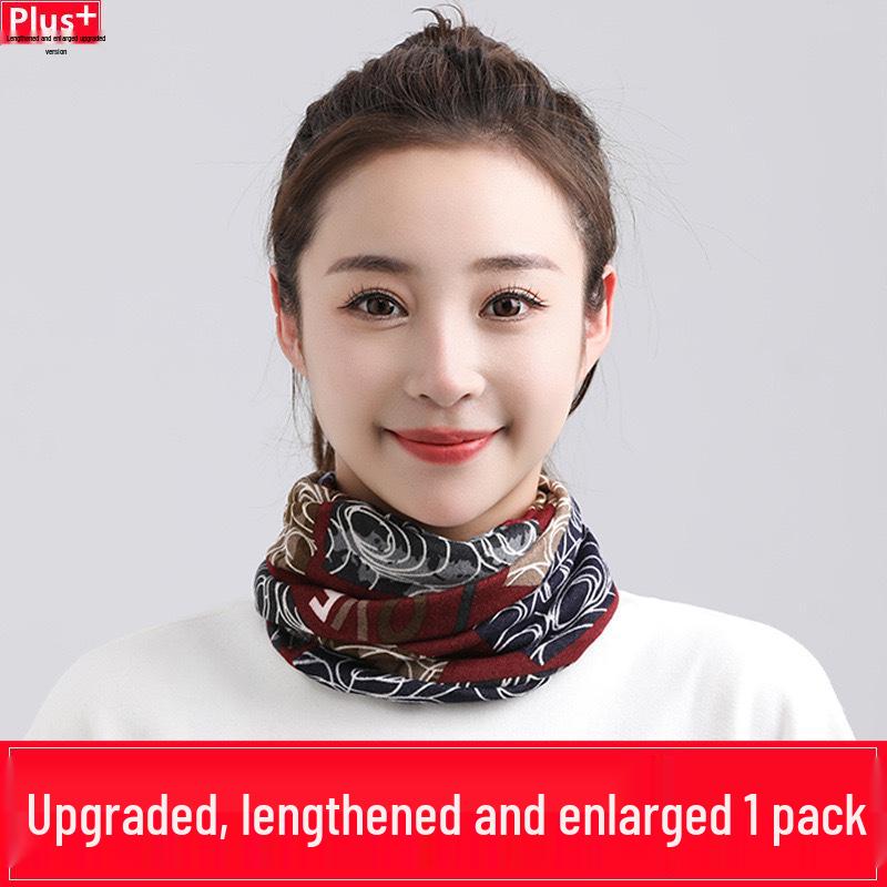 Hot-Selling Autumn/Winter Multi-Function Twist Hat & Scarf with Neck Protection