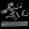 1 Set 4 Sizes Invisible Ring Size Adjuster for Loose Rings Clear Invisible Ring Resizer Jewelry Sizer Spirals Tightener