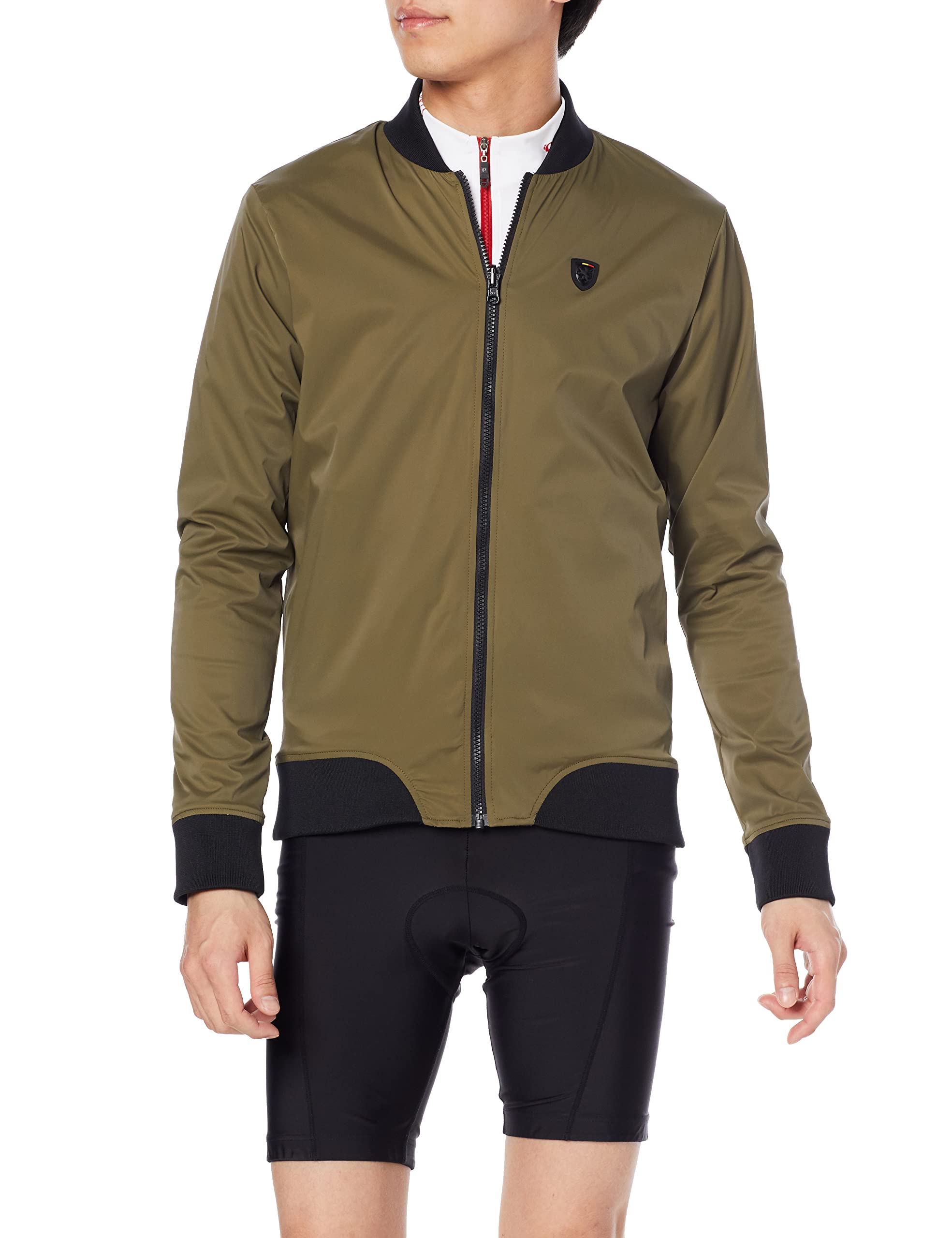 

Велокуртка Kapelmuur двусторонняя WXL, осенне-зимний блузон, оливковый, оливковый