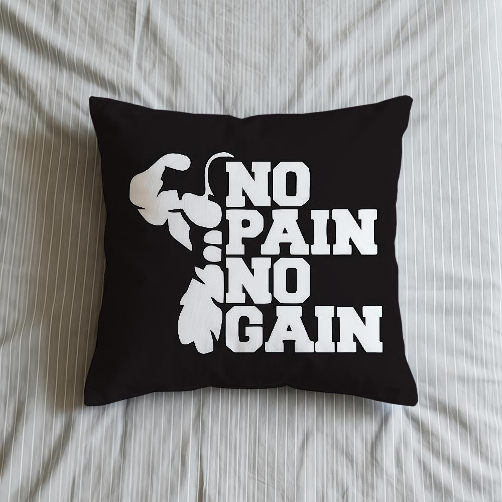 No Cushion Cover Soft No Pain Case Gain Sofa Living Room Home Comfortable Office Decor Protective Pillow