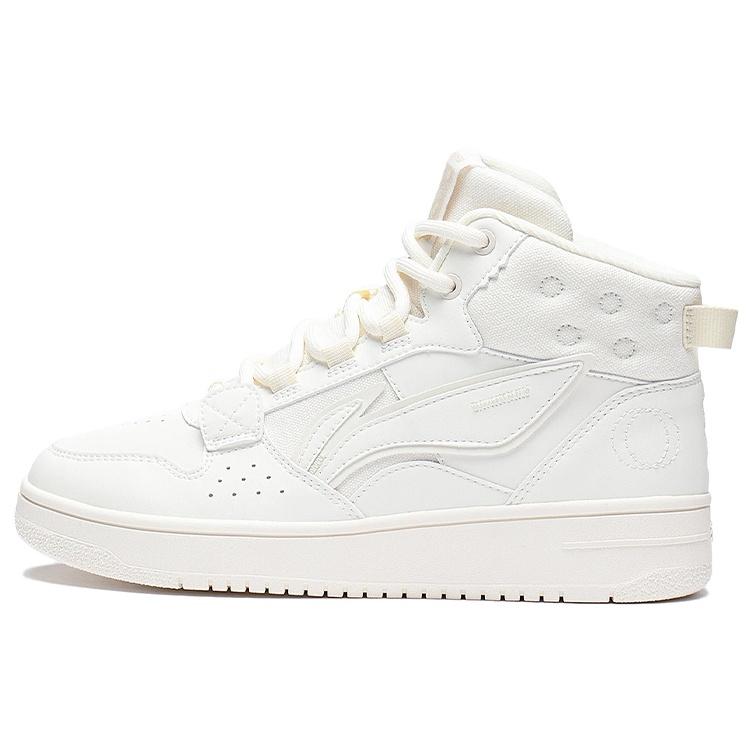(WMNS) Li-Ning San Yuan High 3M White Women s AGCS242-4 EU 35