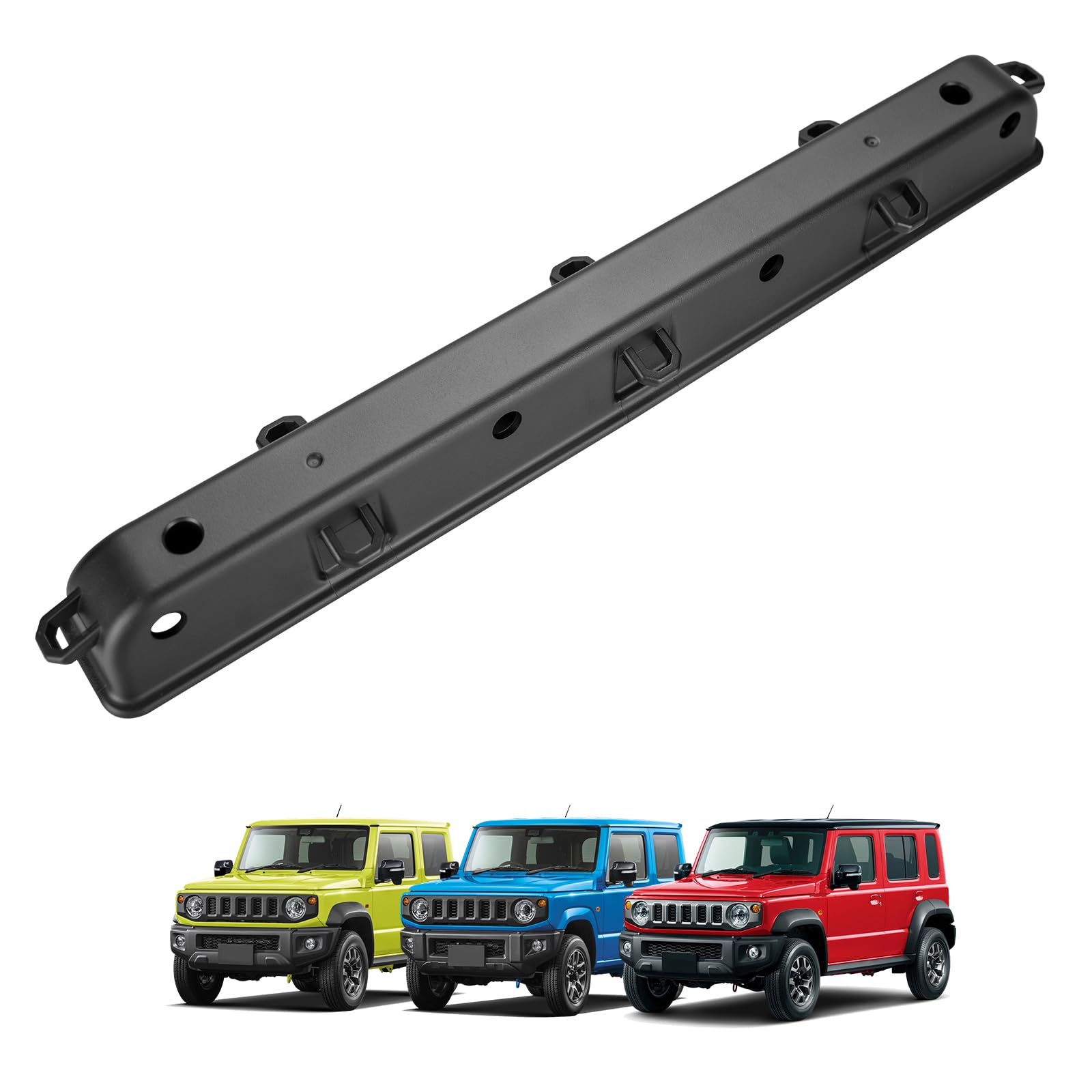 

TELLIKA Jimny Ceiling Headrest Ceiling Storage Bar with Compatible with Jimny Jimny Nomad and Custom Parts 2018 for Front Seat Headrest Storage