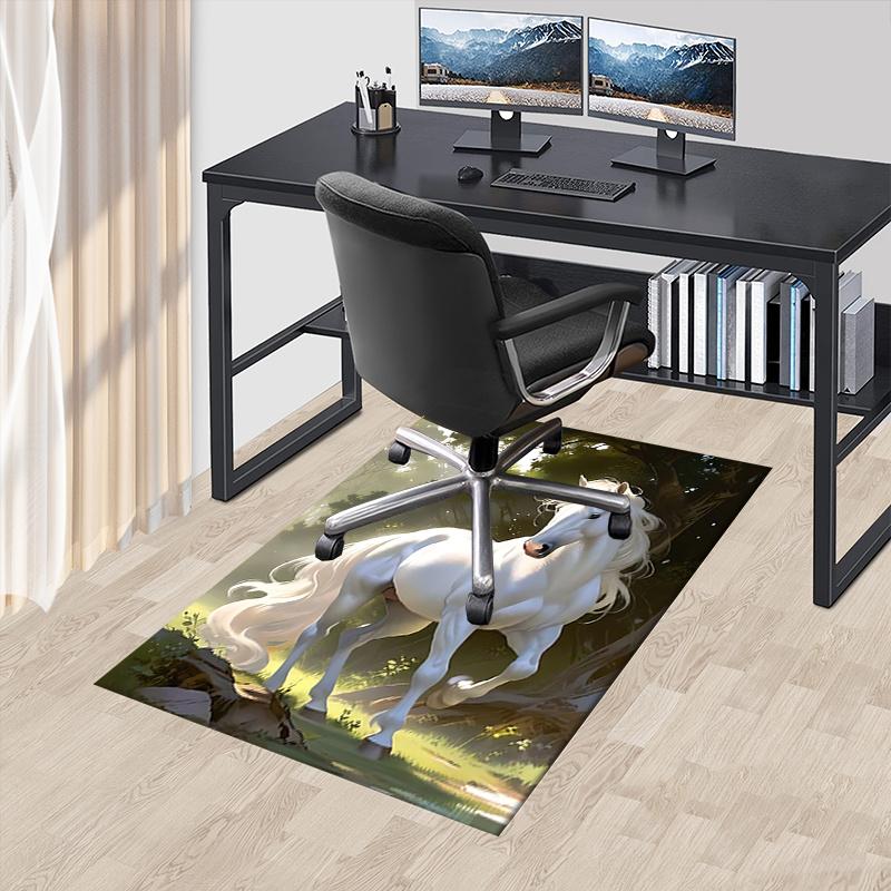 

Pink kitten theme Office Chair Mat: Office Carpet for Comfortable Seating - Large Size, Non-Slip Desk Pad for Home Decor and Gift Ideas0122A 60cm by 90cm