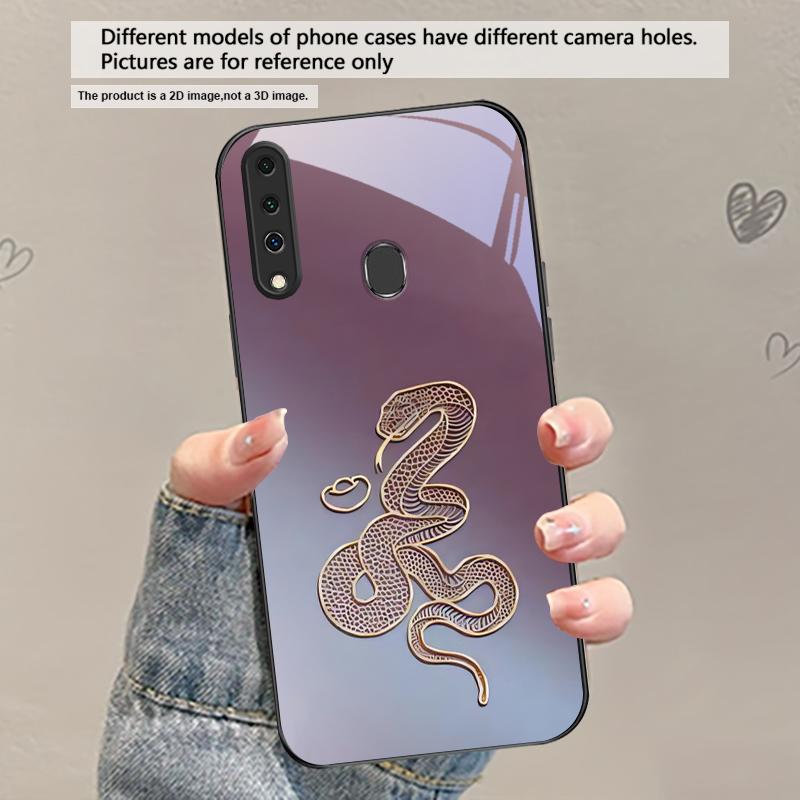 Xuanjin Secret Pattern For Samsung Galaxy A30 A31 A32 A33 A34 A35 A42 A30s A20 A25 A26 A51 A56 A54 A72 A73 70 Glass Phone Case