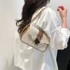New trendy shoulder armpit bag simple and fashionable commuter small square bag beautiful casual messenger bag women
