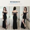 Sleeveless Elegant KTV Sauna Foot Massage Dress
