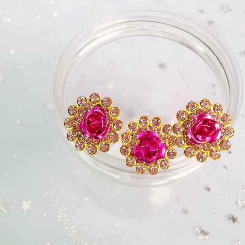 Sunflower Diamond Rose Eyelash Brush: 5 Colors Test Tube Design