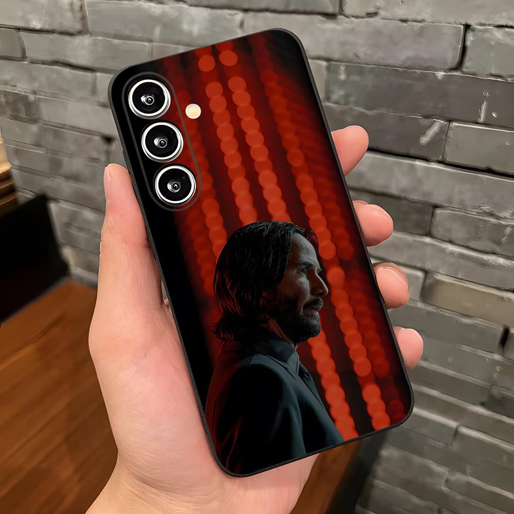

Movie Character John Wick Phone Case For Samsung A25 A13 A33 5G A54 A36 A35 A56 A52 A14 Shockproof Soft Cover Samsung A32 5G