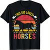 This  Loves Horses S And S Horse Gift T-Shirt