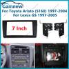 7 Inch 2DIN Car Fascia Radio Panel For Toyota Aristo (S160) 1997-2004 Lexus GS 1997-2005 Frame Kit Install Facia Face Plate