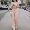 ZANZEA Women Sleeveless Blouse and Long Pants Summer Two Piece Suit Sets