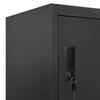 Vidaxl Lockable Cabinet, Anthracite, 90X45X180 Cm, Steel