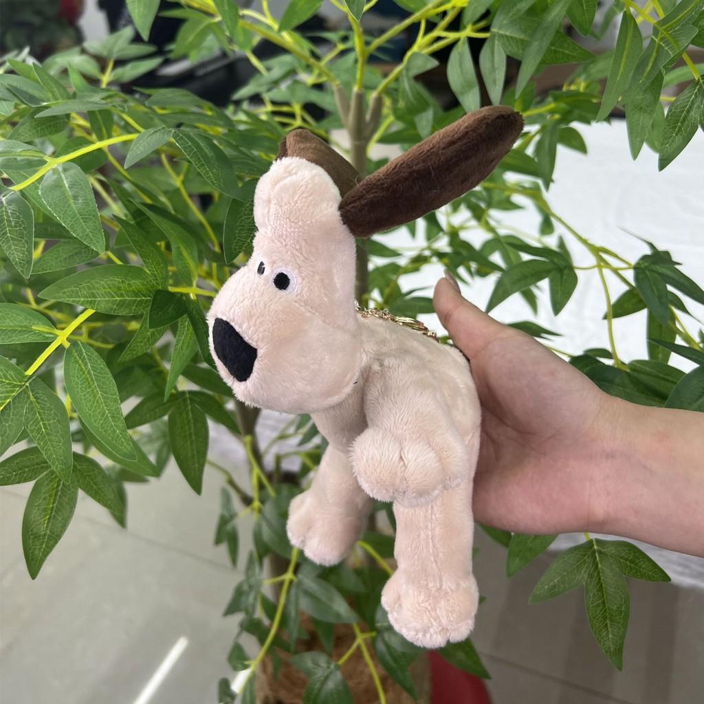 Wallace Keychain Gromit Cute Cartoon Girl Backpack Hanging Plush Doll Gifts