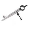 Wing Divider Gauge Carbon Steel Adjustable Angle Lockable Scribing Tool for Woodworking