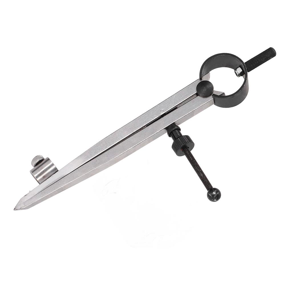 Wing Divider Gauge Carbon Steel Adjustable Angle Lockable Scribing Tool for Woodworking