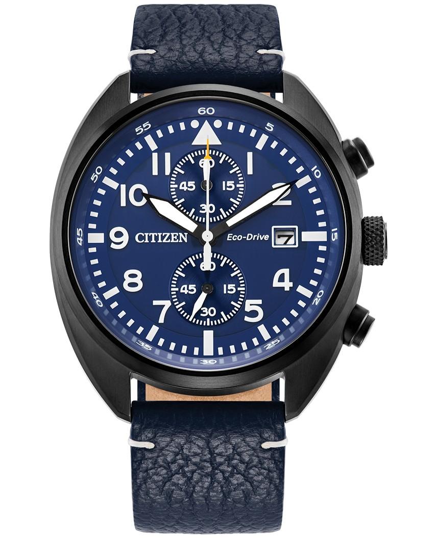 

Citizen Мужские часы Eco-Drive Chronograph Sapphire CA7048-08L синий
