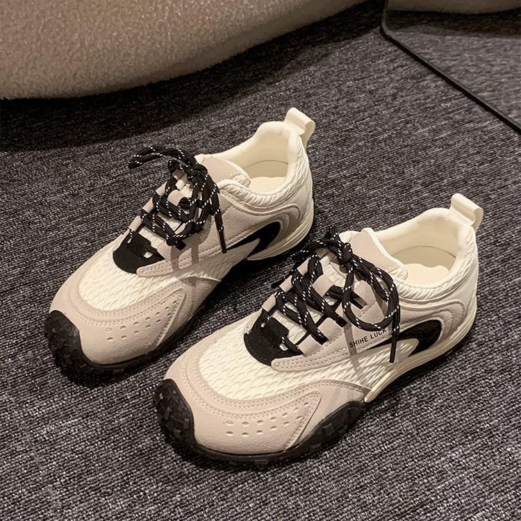 [Fanfna] Dexun shoes women's 2025 autumn new Forrest Gump shoes retro fashion versatile and high platform sports shoes