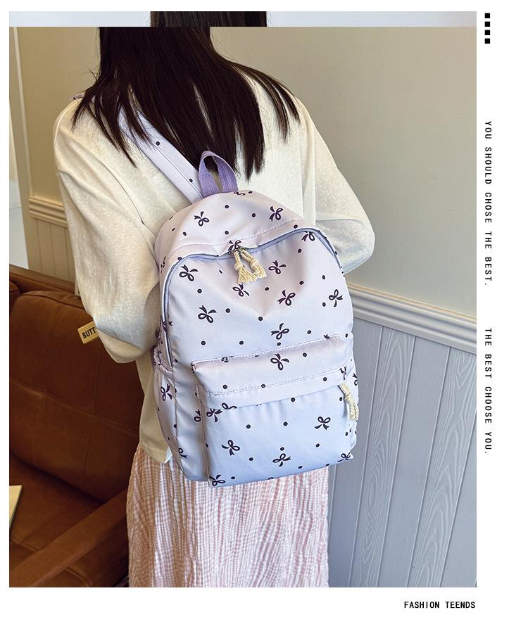New Versatile 3-Piece Backpack Set for College Students – Large Capacity, Fashionable, Casual Travel Shoulder Bag