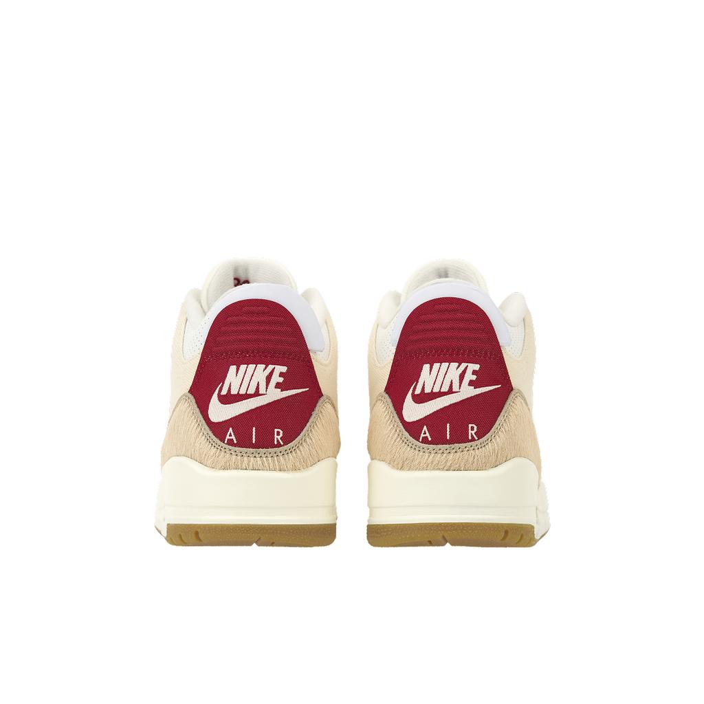 Pánské tenisky Air Jordan 3 Retro Lunar New Year Béžový Denim Sail-Gym-Red IR0910-400