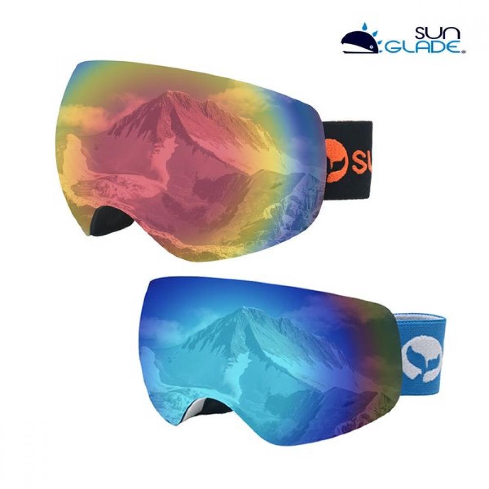 Baby Banz Ski Goggles   Mirror Lens For Kids Junior Adult 5 Types Orange (4-12 years old)