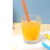 100pcs Disposable Disposable Straws Plastic Juice Straw New Plastic Drinking Straw  Wedding Party