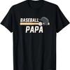 Baseball Papa Vatertag Baseball Opa T-Shirt