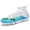 High Top Football Shoes Spikes Shattered Football Shoes Student Training Shoes Men Adult Teen
