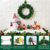 12PCS Silicone Garland Hangers Adhesive Mantle Hooks For Christmas Decorations Reusable Fireplace Stocking Holders Wreath Ties
