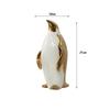 3 Pieces Penguin Sculpture Statue Porcelain Ceramic Decorative Nordic